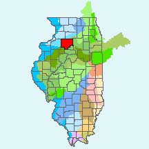 Overview of Bureau county