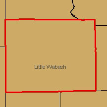 Zoom of Wayne county